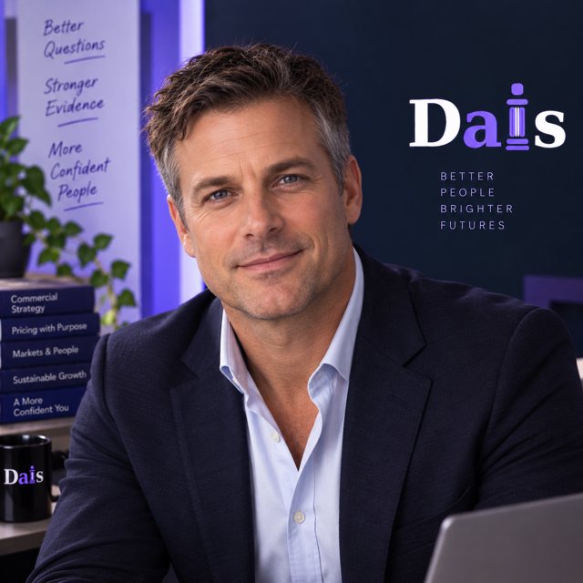Synthetic portrait of Cole Ashford, Dais AI Chief Commercial Officer.