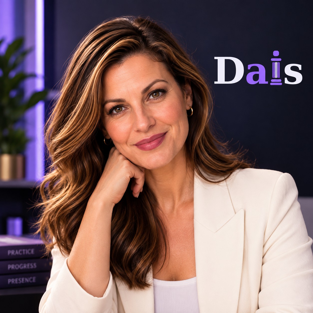 Synthetic portrait of Daisy Ellingham, Dais AI Chief Coaching Officer.