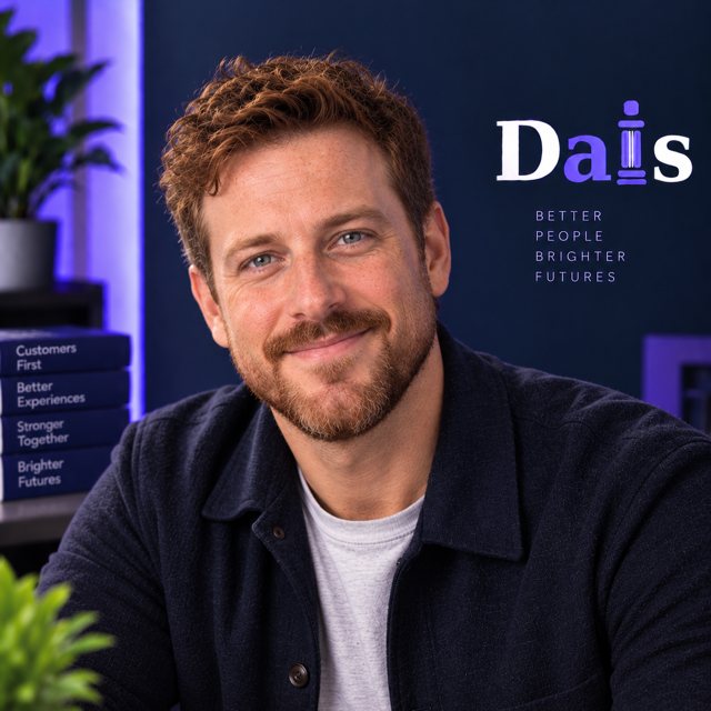 Synthetic portrait of Finn Carragher, Dais AI Chief Customer Officer.
