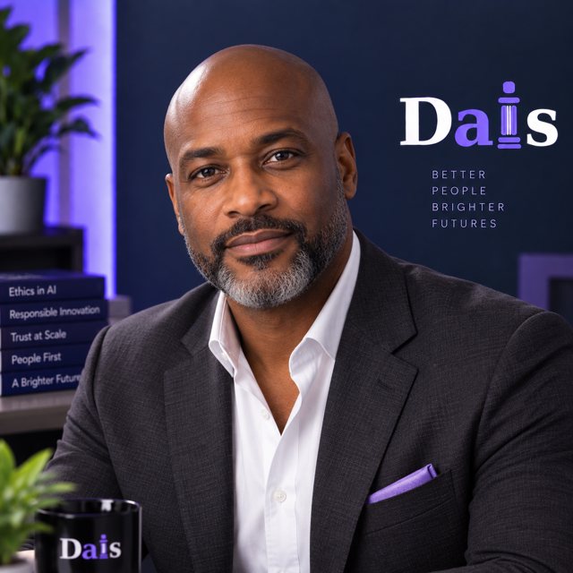 Synthetic portrait of Simon Vale, Dais AI Chief Trust & Governance Officer.